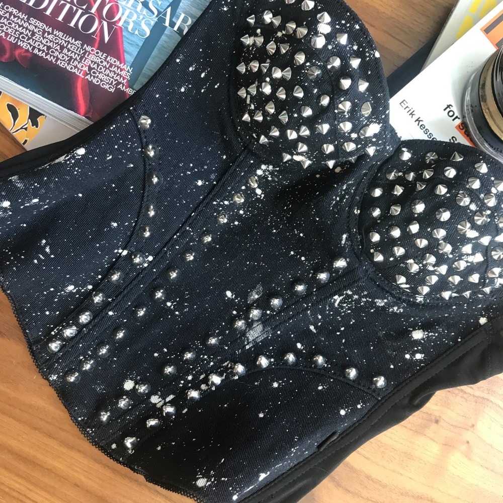 NWOT TRIPP NYC BUSTIER XS STUDS